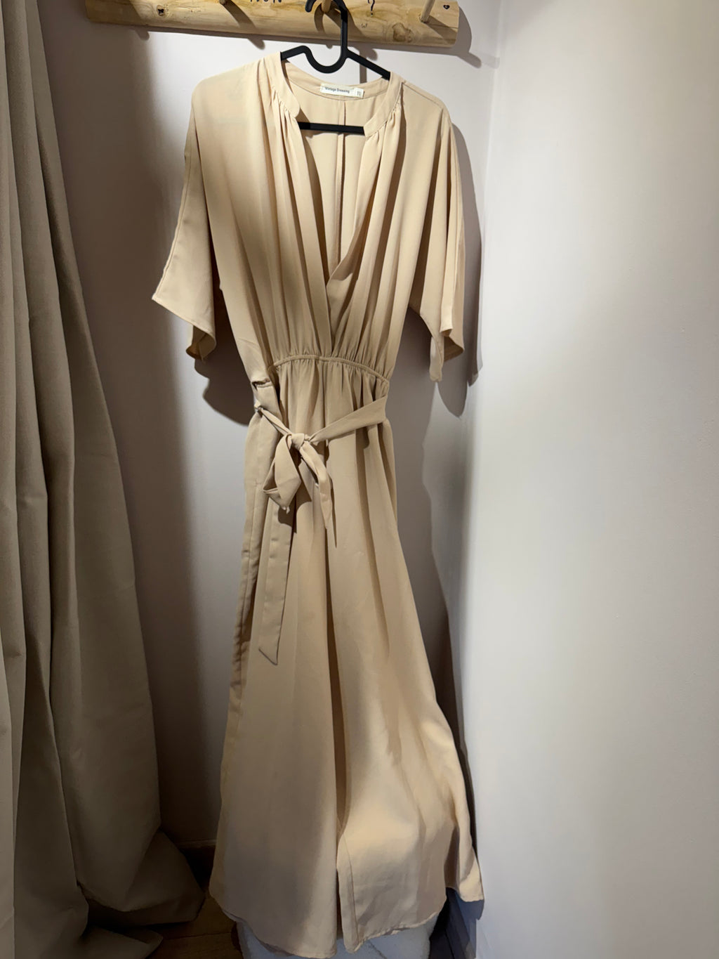 Combi pantalon beige