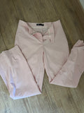 Pantalon tailleur rose