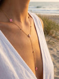 Collier rosy