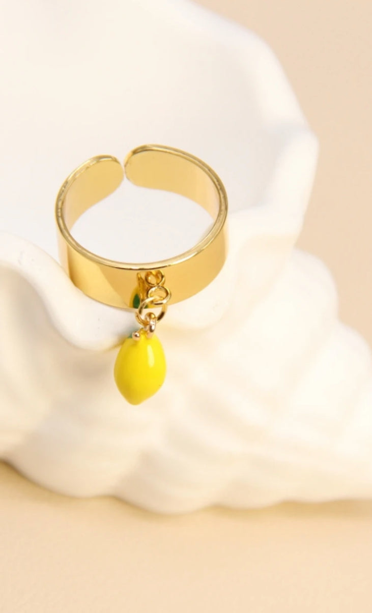 Bague citron