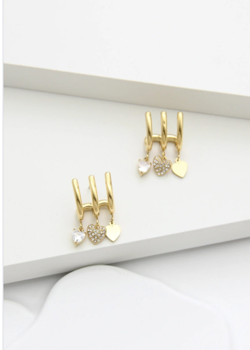 Boucle d oreille love